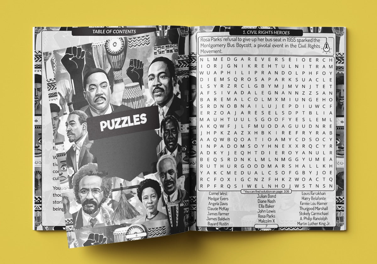 Black History Word Search