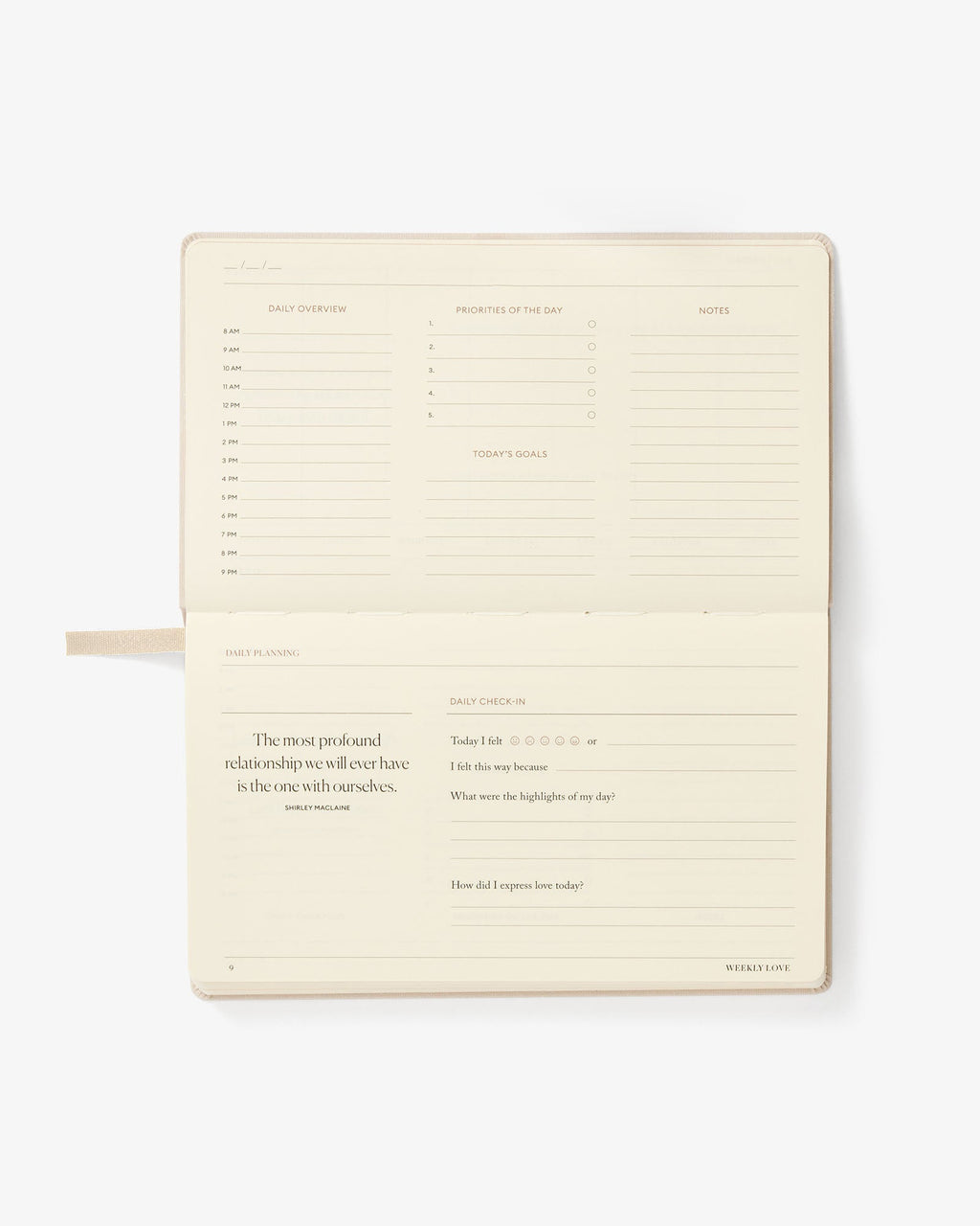 The Weekly Love Planner