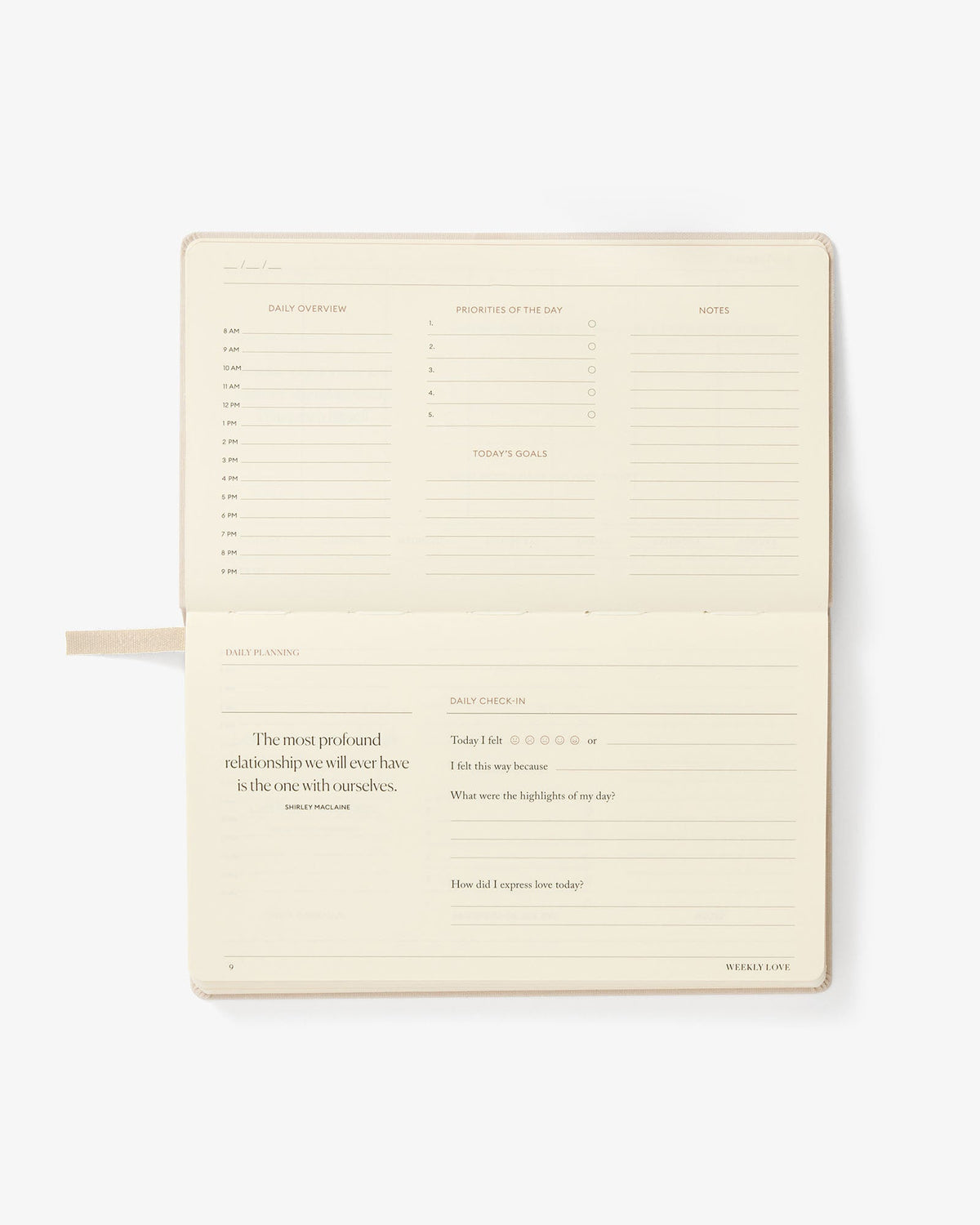 The Weekly Love Planner