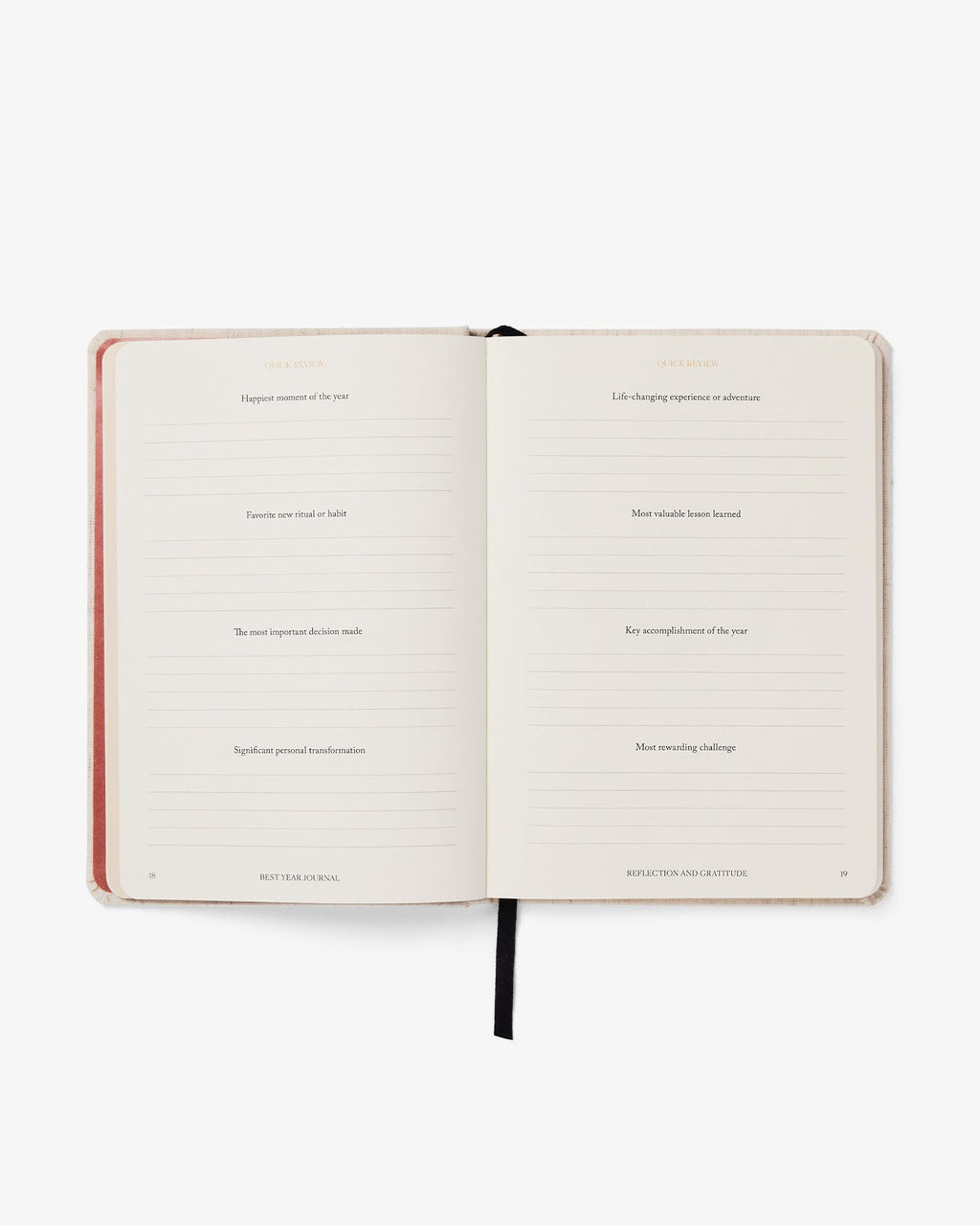 Best Year Journal - Pink