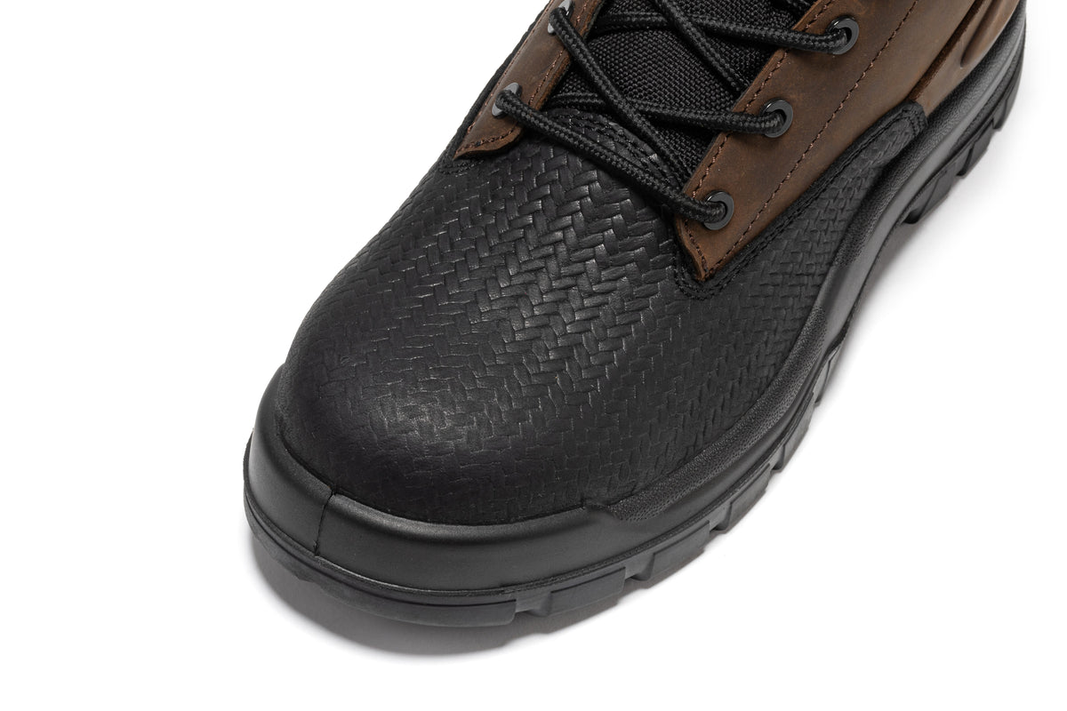 ROCKROOSTER Marfa Brown 6 Inch Waterproof Composite Toe Leather Work Boots CP210