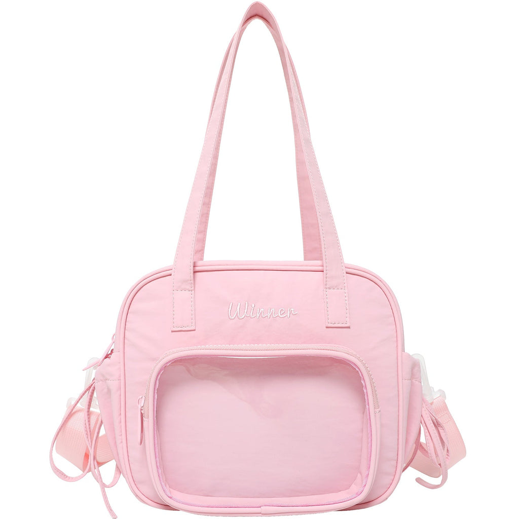 Women's Cartoon Nylon Large Capacity Portable Sundry Handbags