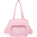 Women's Cartoon Nylon Large Capacity Portable Sundry Handbags