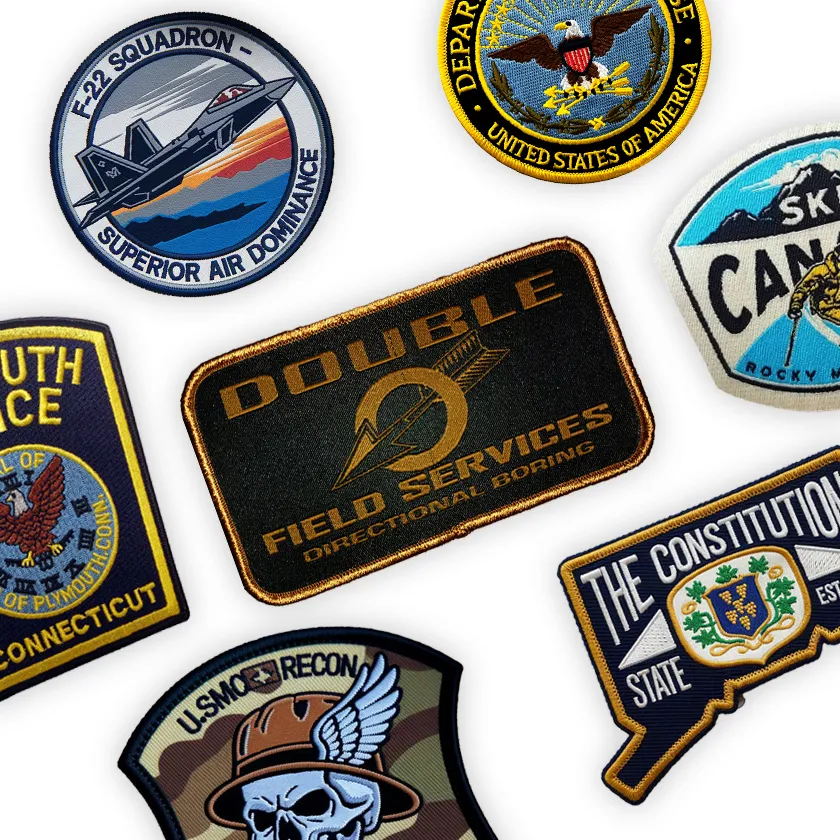 Custom Woven Patches - 100-175 Pieces