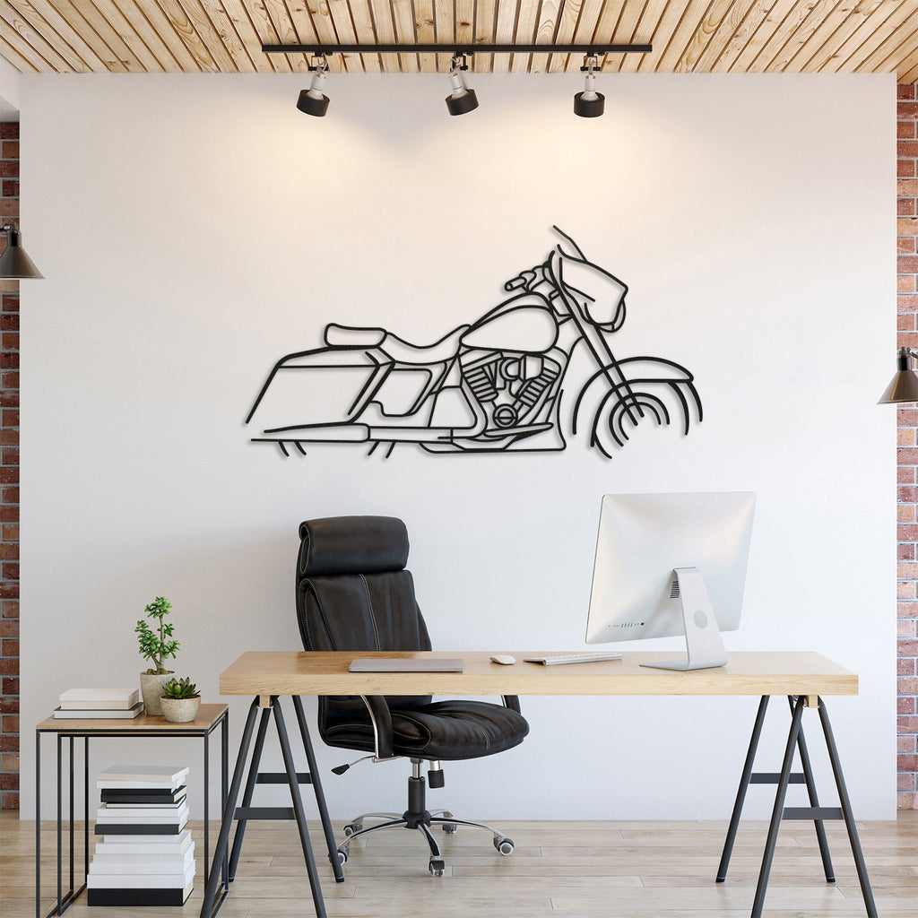 Harley Davidson Street Glide Metal Motorcycle Wall Art - MT1094
