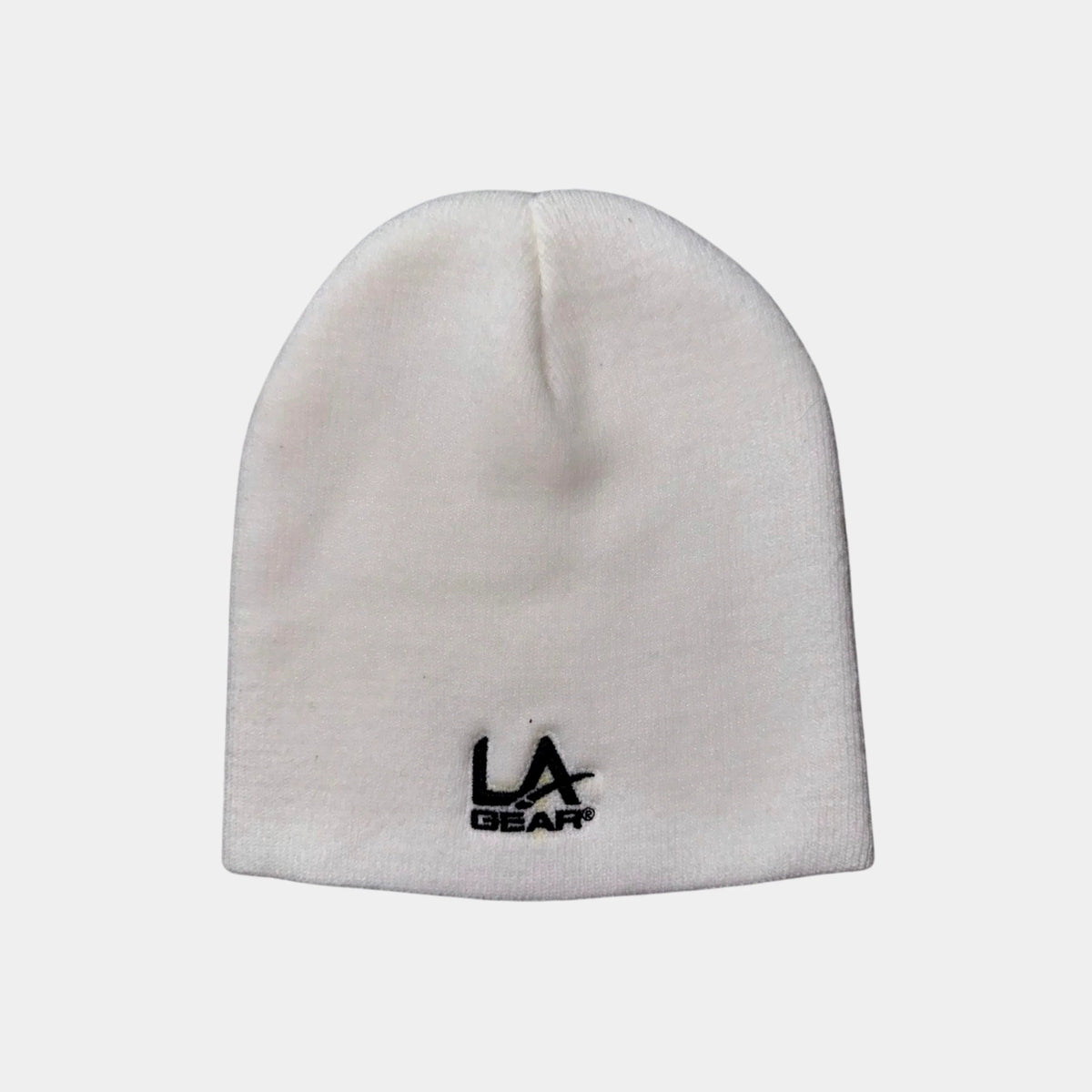 LA Gear Embroidered Beanie | Off-White