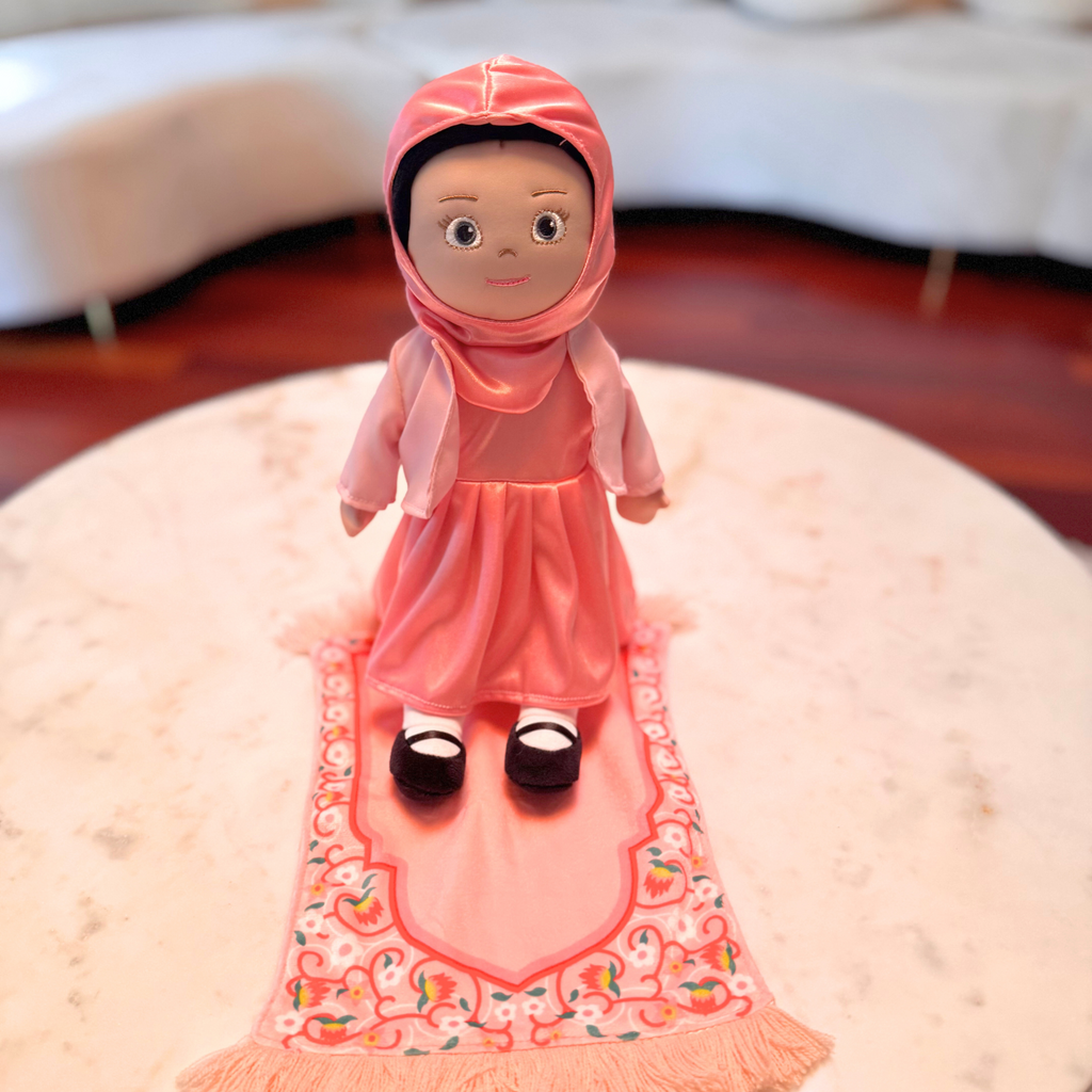 The Lala Doll + 4 Outfits + Prayer Rug | My First Hijabi, Muslim Doll
