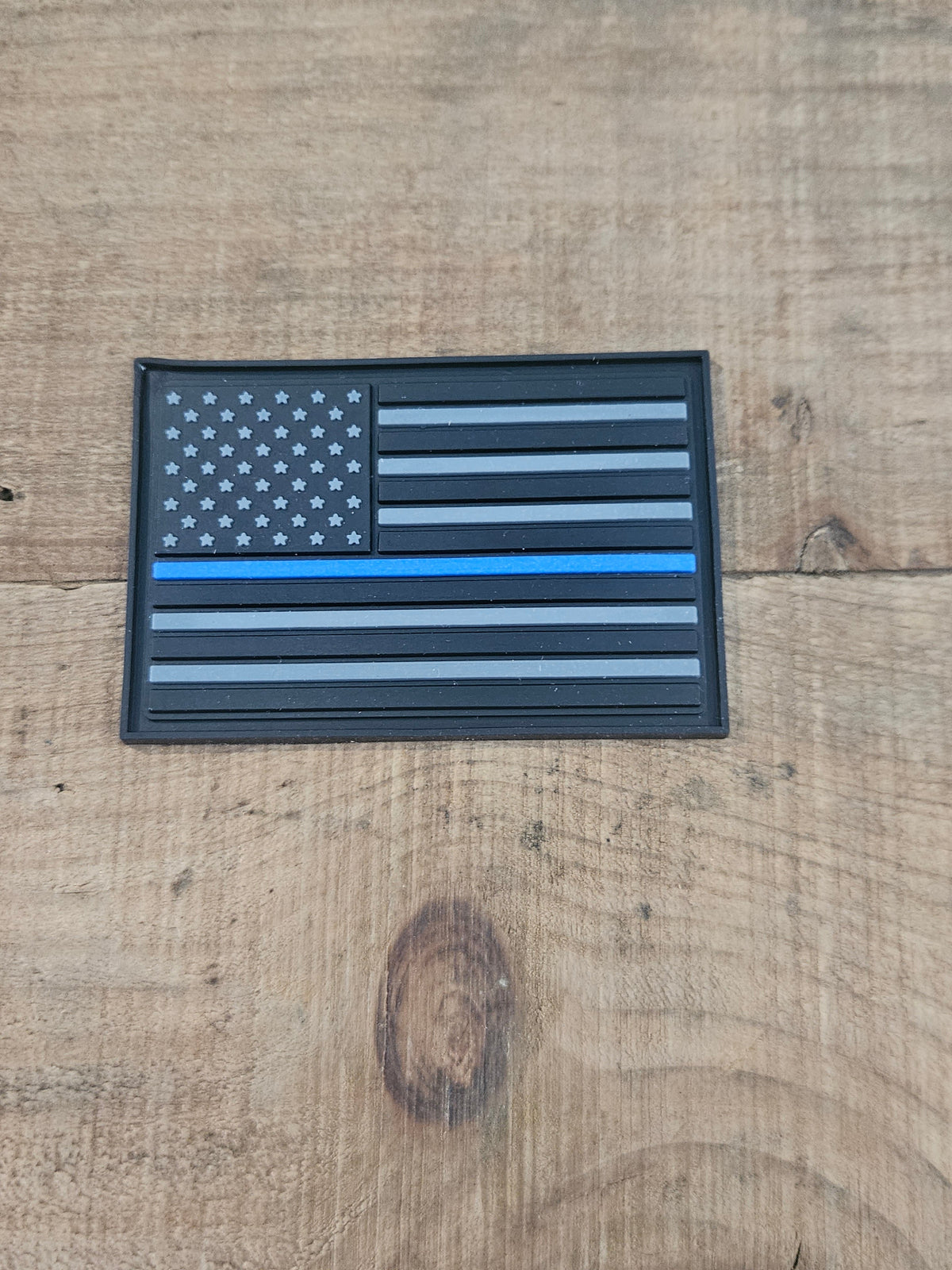 Dark Alternate American Flag PVC Patches
