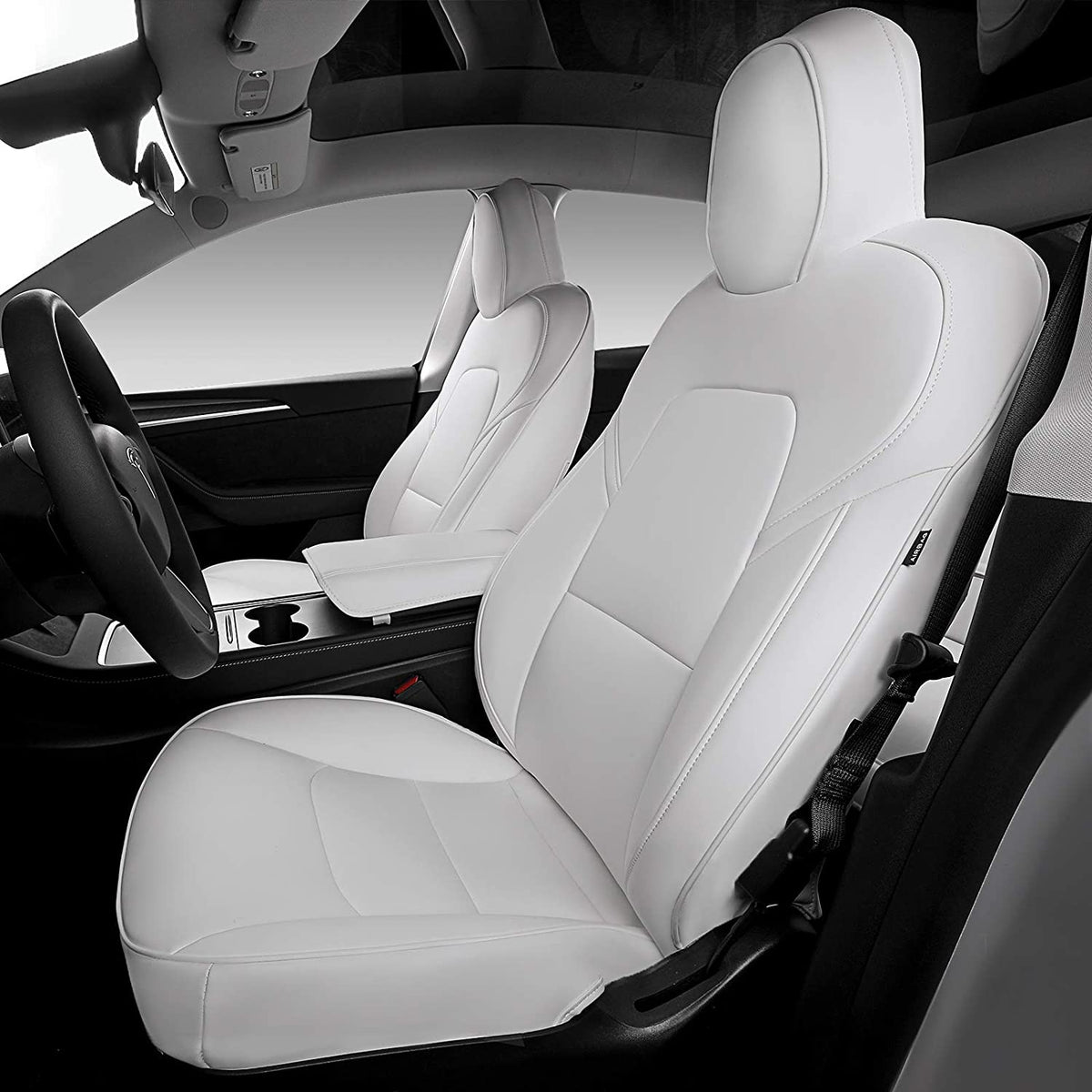 Seat Covers for Only Front Seats/Rear Seats for Tesla Model 3 & Model Y (5 Seater)